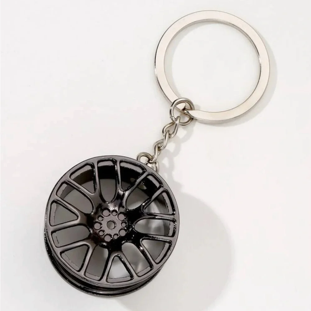 Black Rim Key Chain - Picture 4 of 4